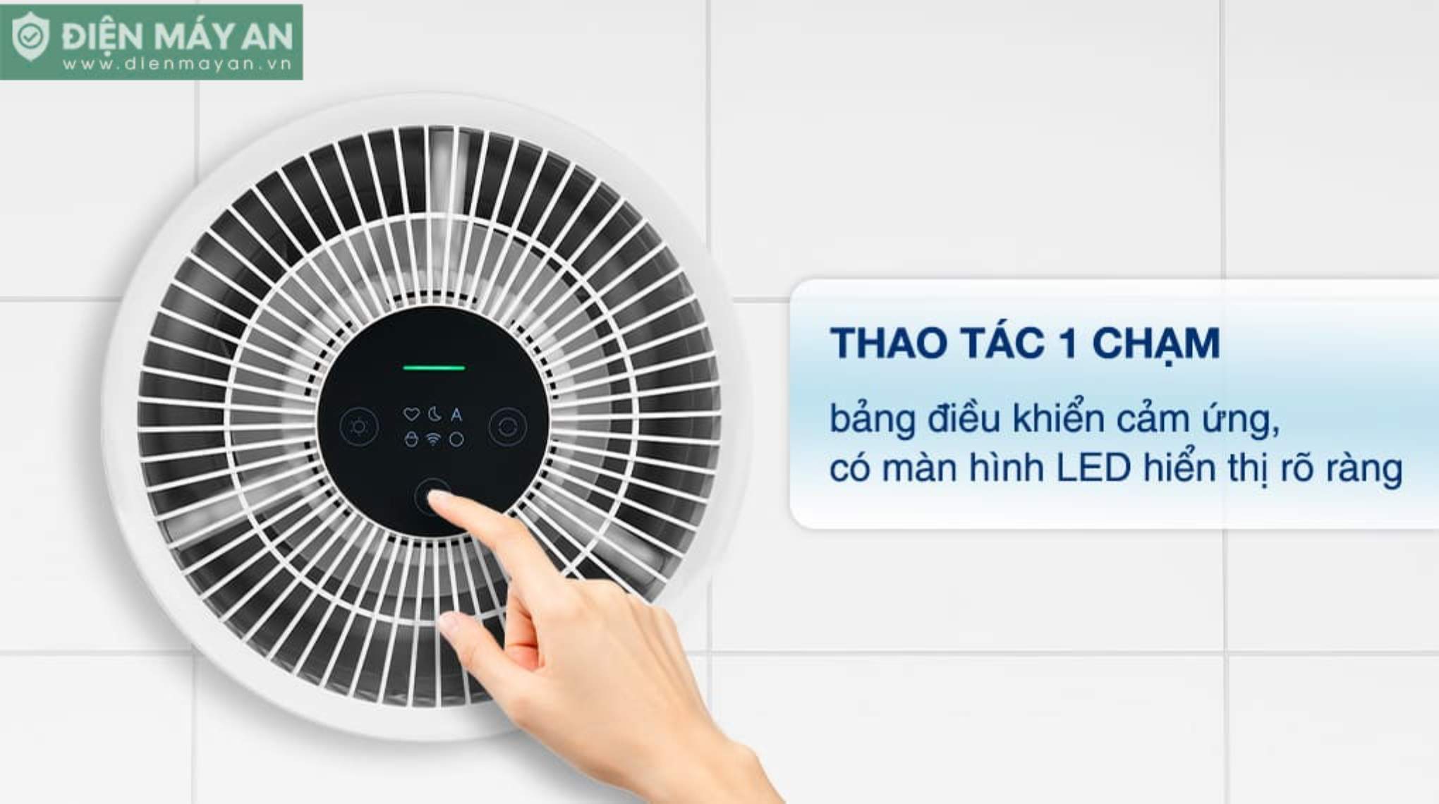 Máy lọc không khí Xiaomi Smart Air Purifier 4 Compact EU (BHR5860EU) – Bản Quốc Tế